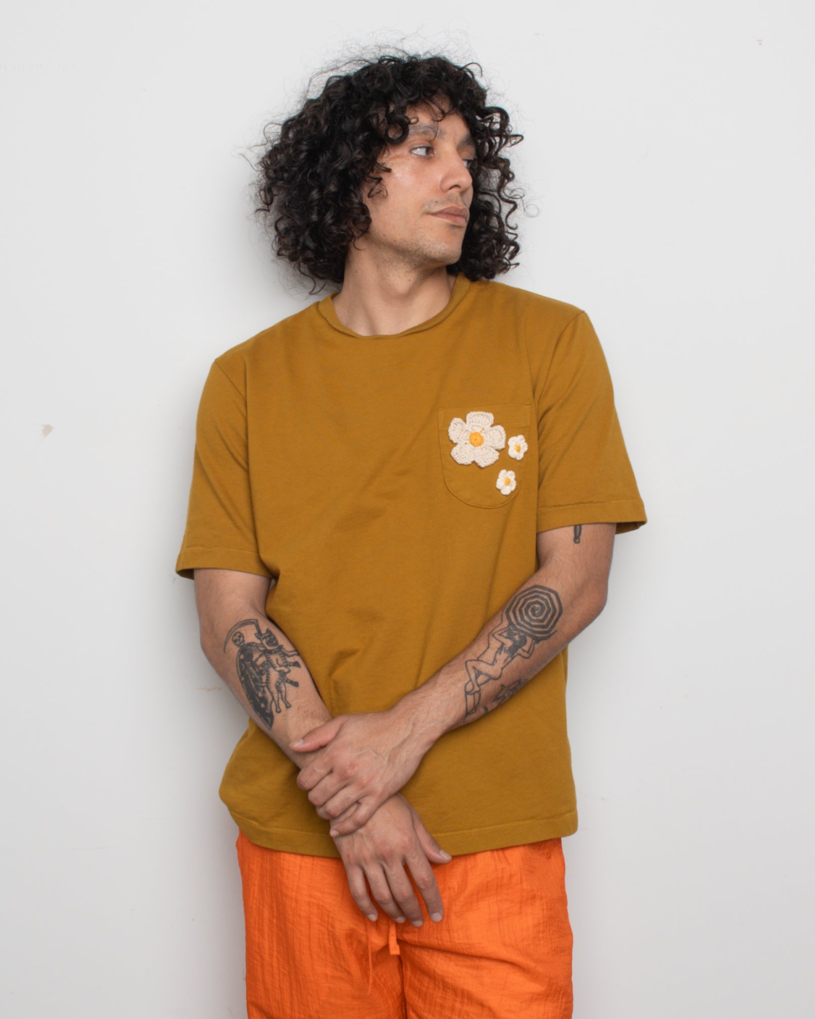 Crochet Flower Tee - Sunflower – Monitaly