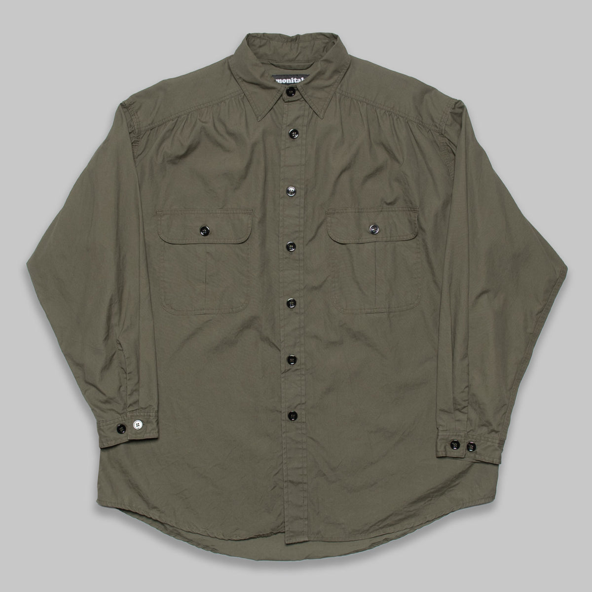 Giorgio Work Shirt - Vancloth Oxford Olive