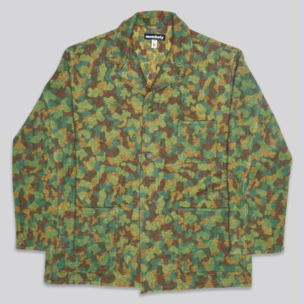 Italian Jail Jacket - Jacquard Camo