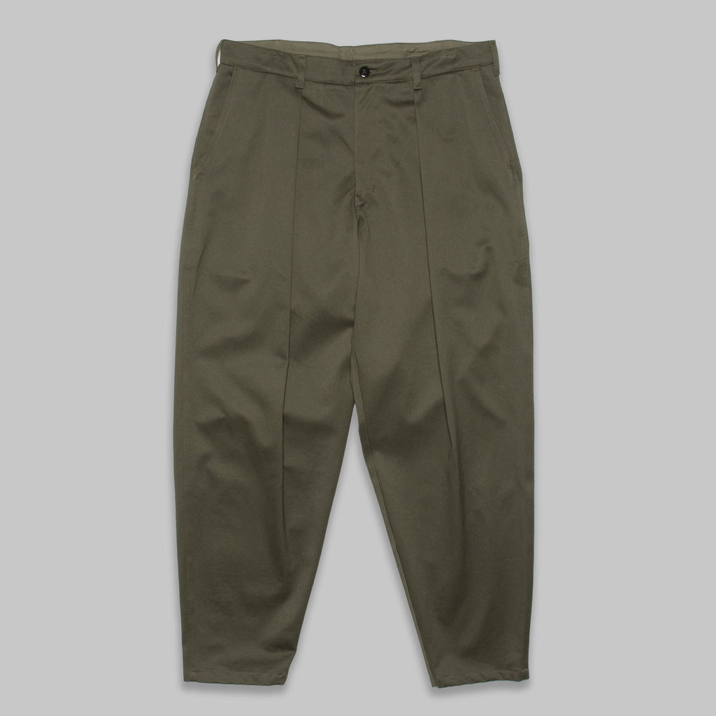 RIDING PANTS -VANCLOTH SATEEN OLIVE