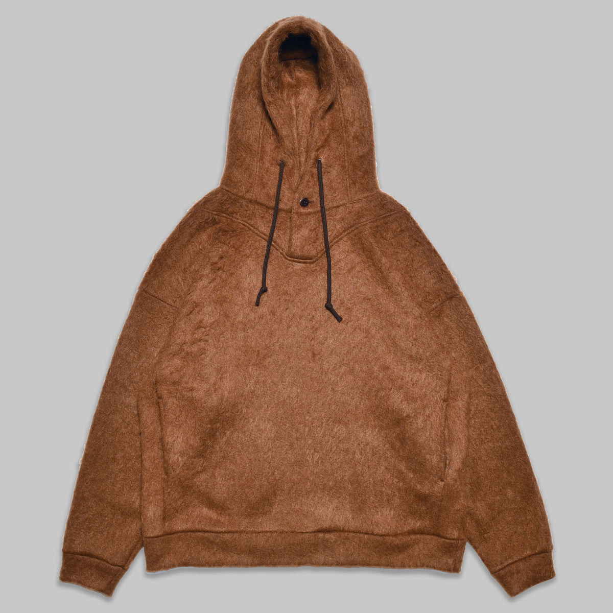 Shaggy Hoodie - Solid Camel