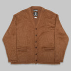 Shaggy V Cardigan - Solid Camel