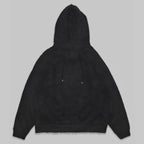 Shaggy Hoodie - Solid Black