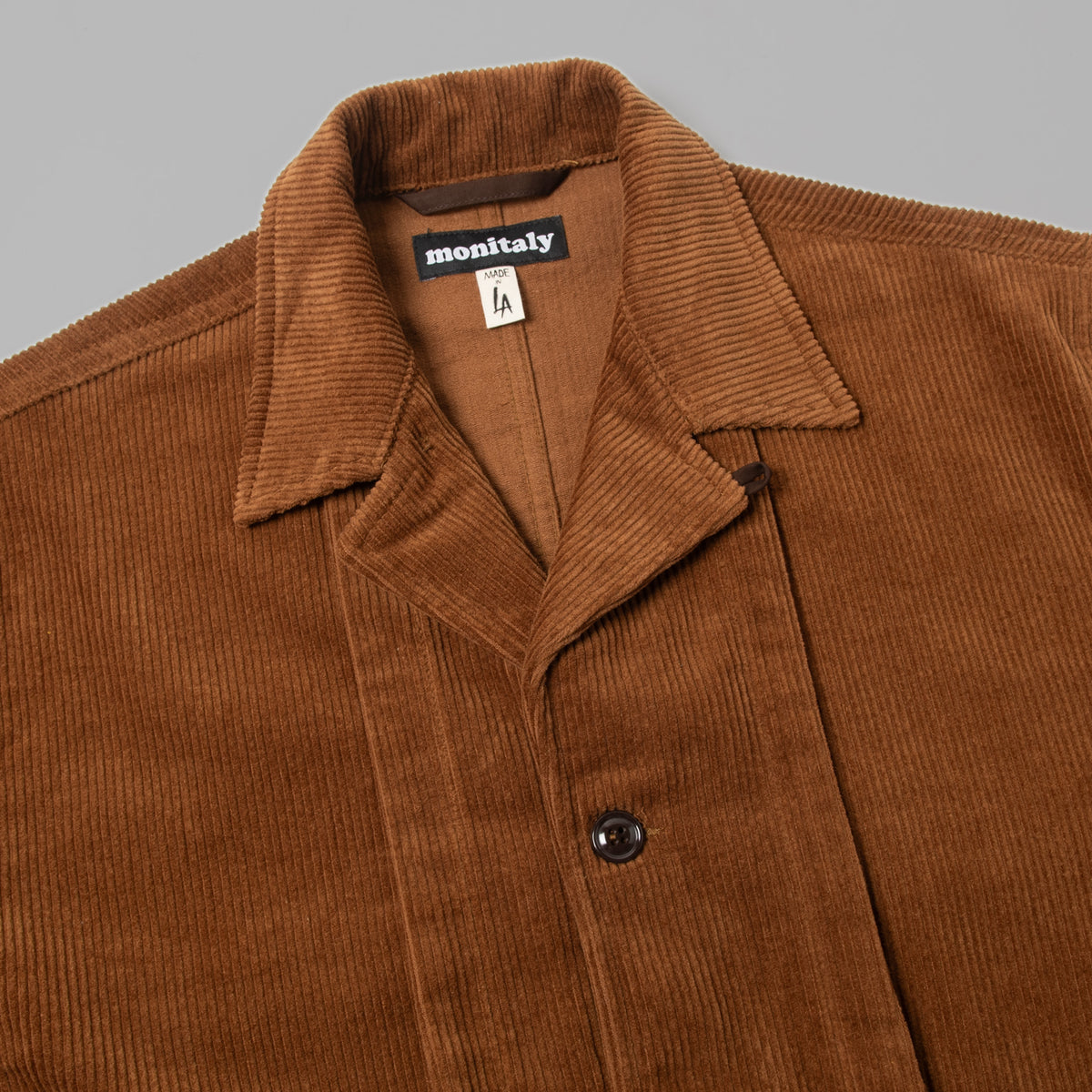 HARVESTER JACKET -CORDUROY 8-WALE CHESTNUT