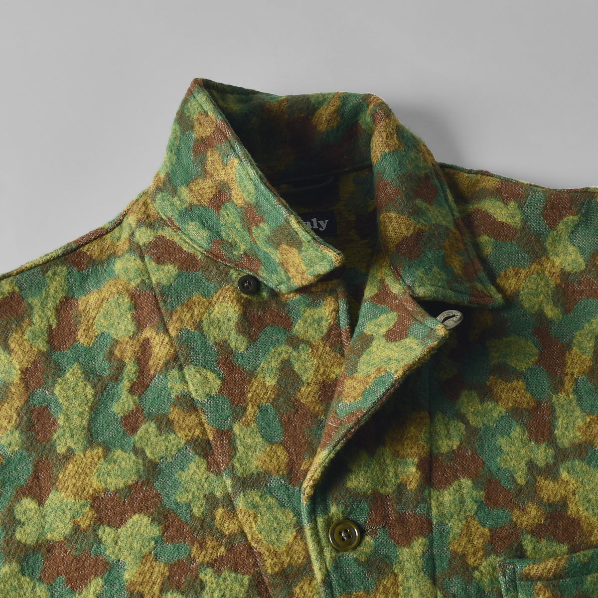 Italian Jail Jacket - Jacquard Camo