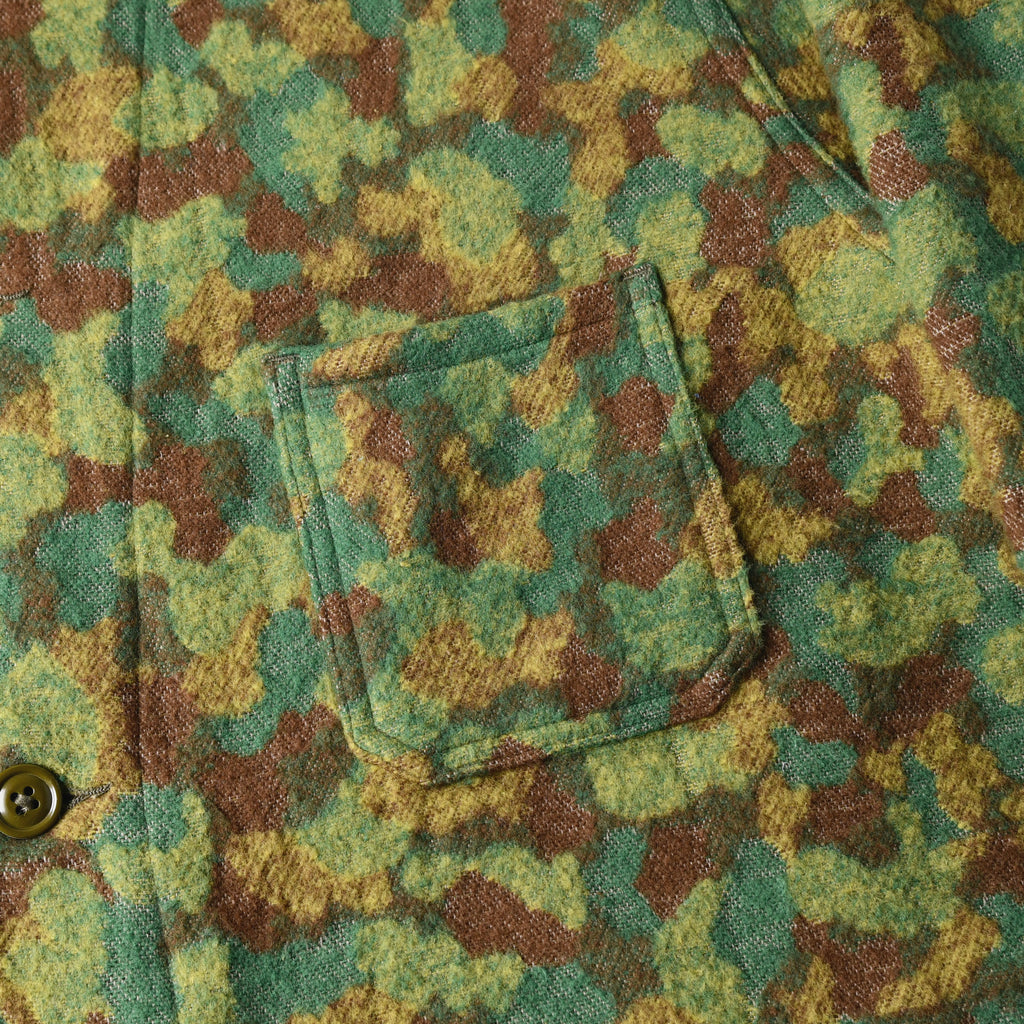 Italian Jail Jacket - Jacquard Camo