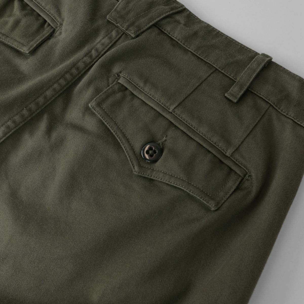 RIDING PANTS -VANCLOTH SATEEN OLIVE