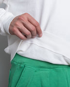 FRENCH TERRY CROPPED SWEAT SHIRT