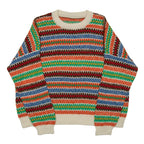 Alpaguan Fair Isle Sweater - White