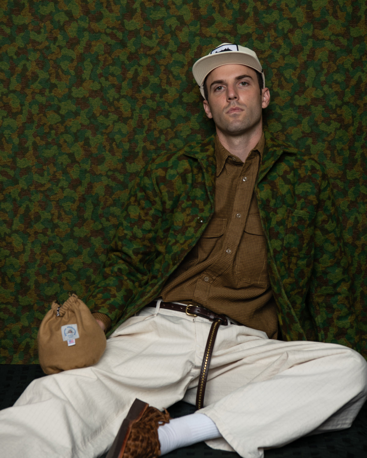 Italian Jail Jacket - Jacquard Camo