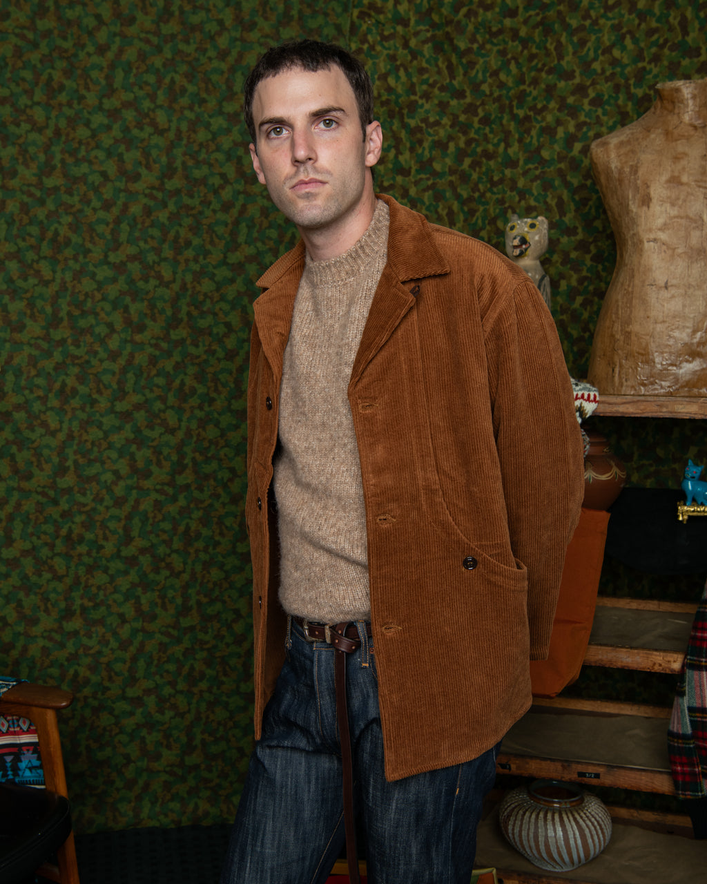 Alpaguan Crewneck - Alpaca Tan