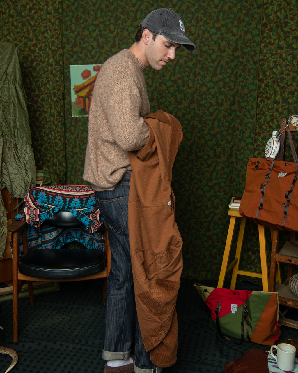 Alpaguan Crewneck - Alpaca Tan