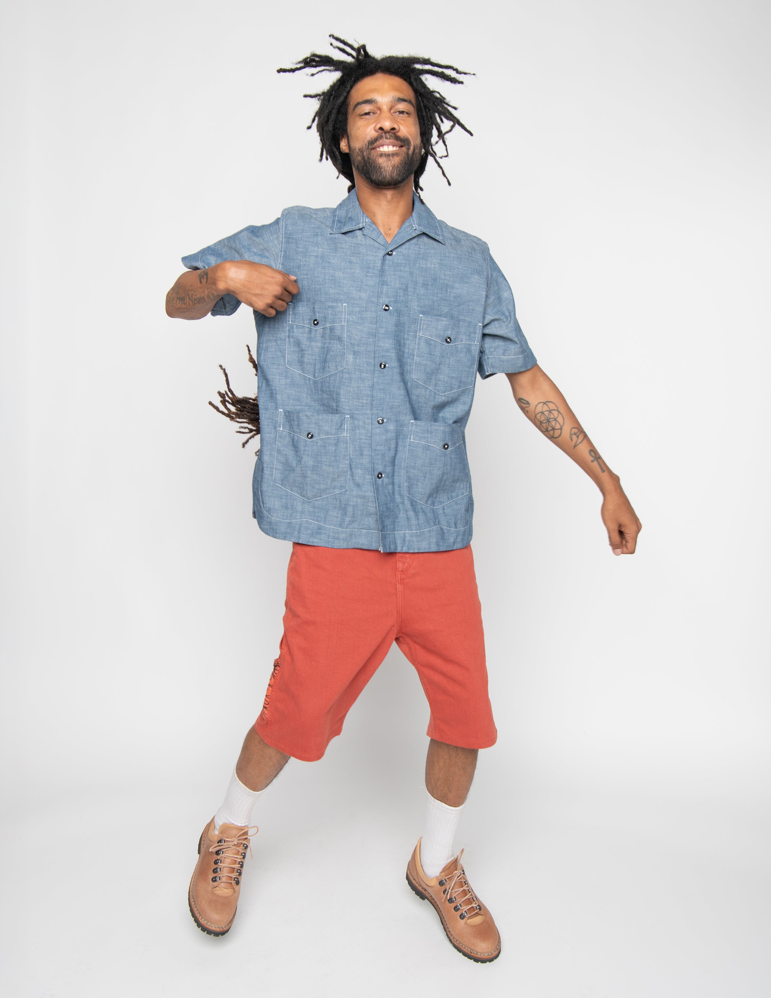 Guayabera Shirt SS - Chambray – Monitaly