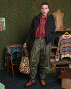 RIDING PANTS -VANCLOTH SATEEN OLIVE