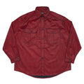 Giorgio Work Shirt- Houndstooth Corduroy Black