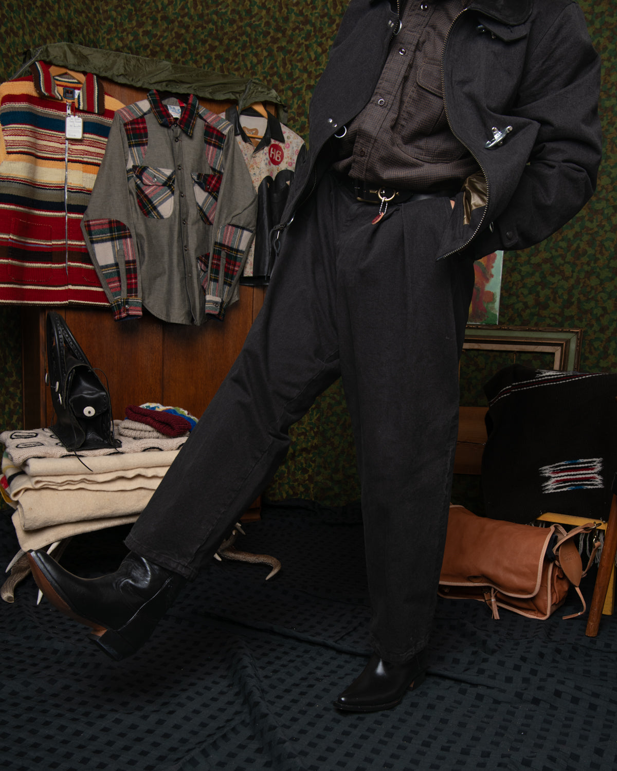 Ekusy Pants -Cotton Ripstop Black
