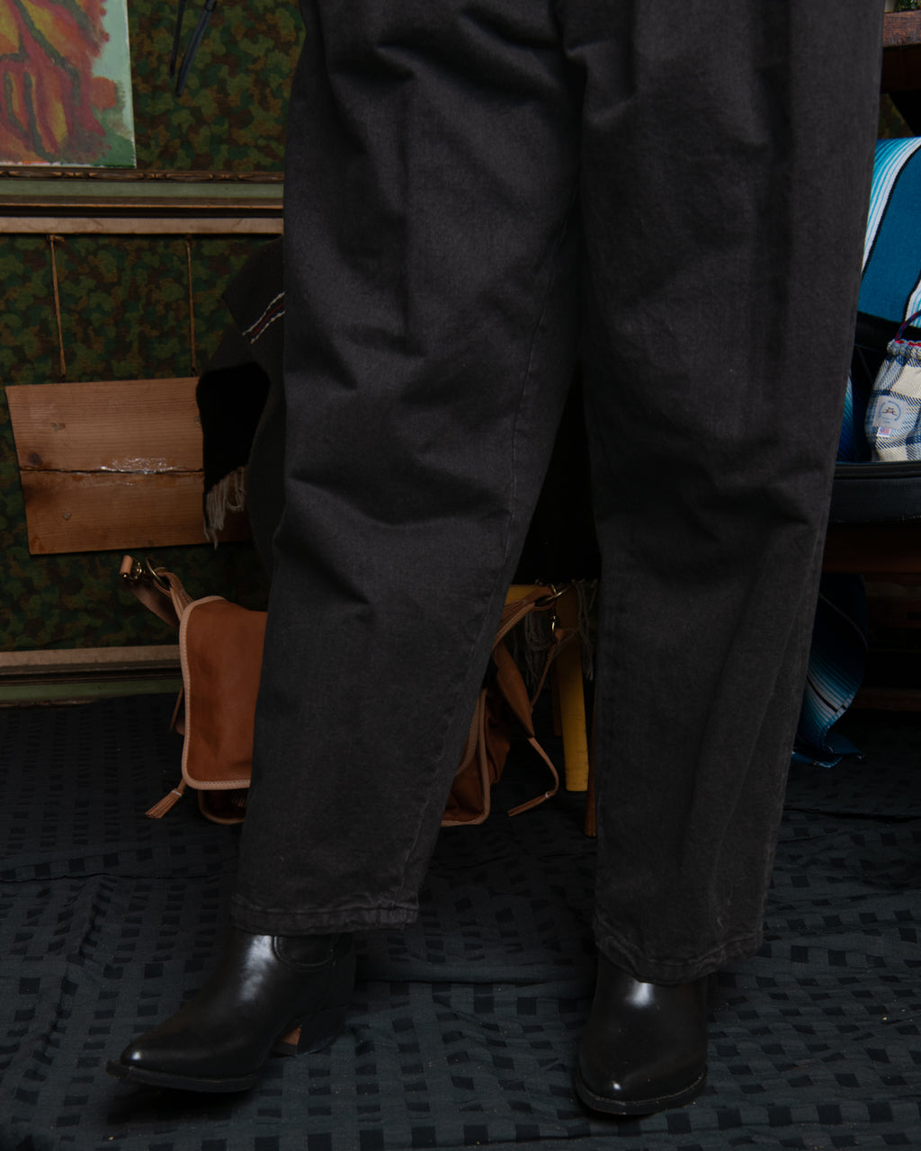 Ekusy Pants -Cotton Ripstop Black