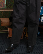 Ekusy Pants -Cotton Ripstop Black
