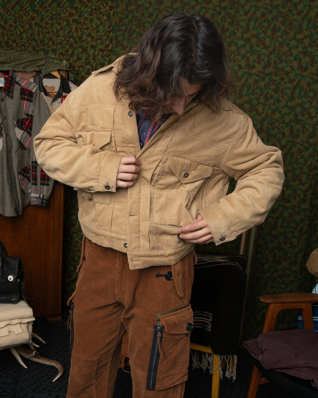 HMW Second Model Jacket- Corduroy 8 Wale Khaki